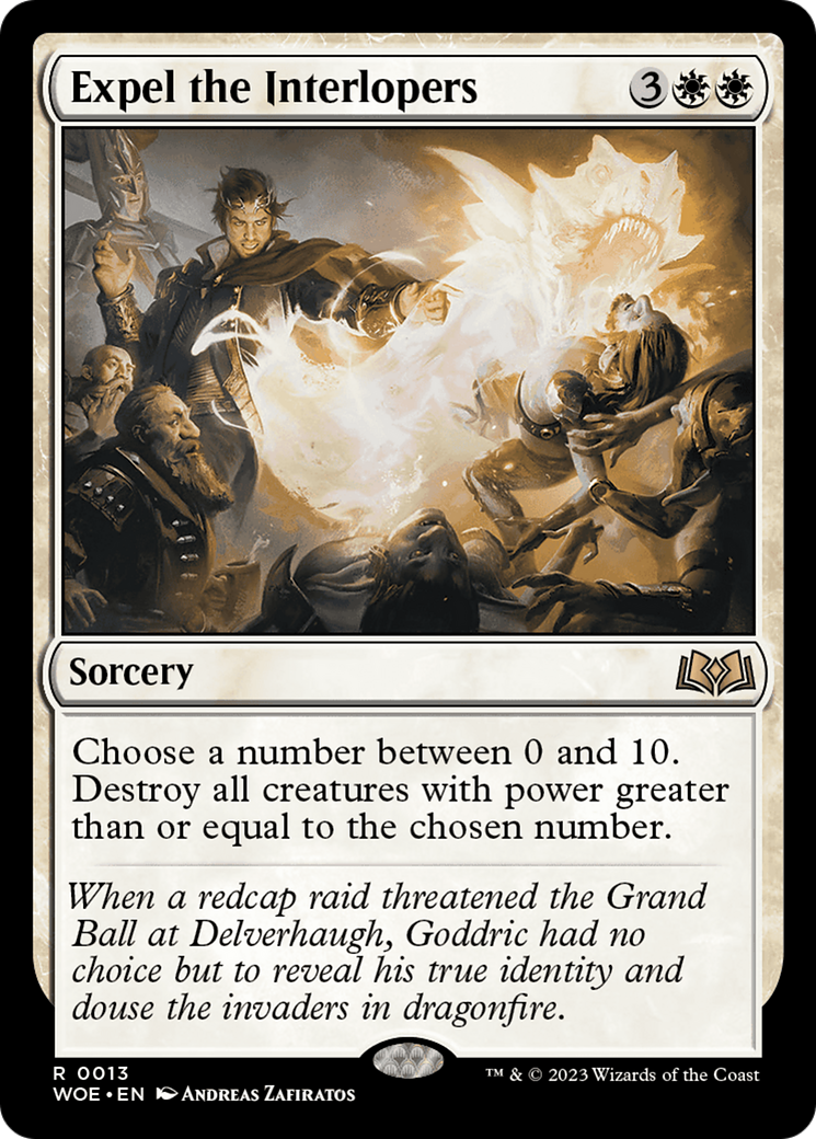 Expel the Interlopers [Wilds of Eldraine] | Anubis Games and Hobby