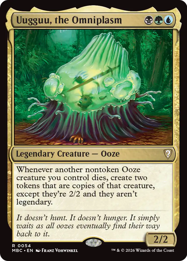 Uugguu, the Omniplasm [Mystery Booster: Commander Edition] | Anubis Games and Hobby