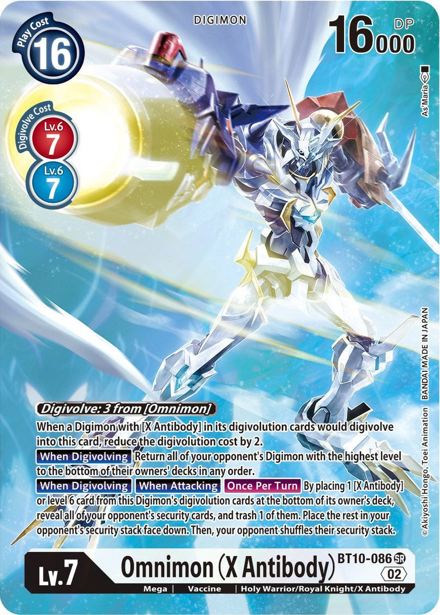 Omnimon (X Antibody) [BT10-086] (Alternate Art) [Xros Encounter] | Anubis Games and Hobby