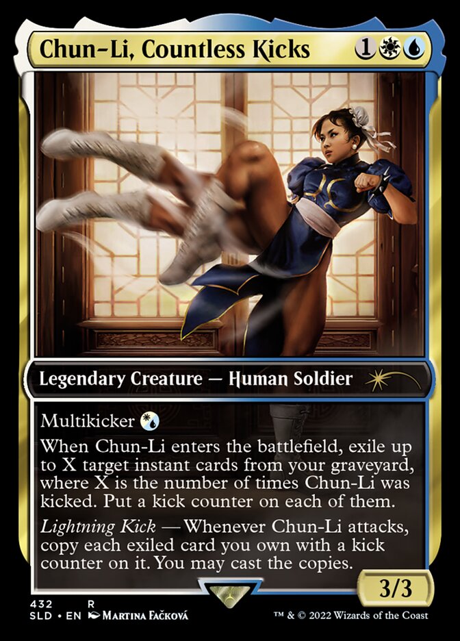 Chun-Li, Countless Kicks [Secret Lair Drop Series] | Anubis Games and Hobby