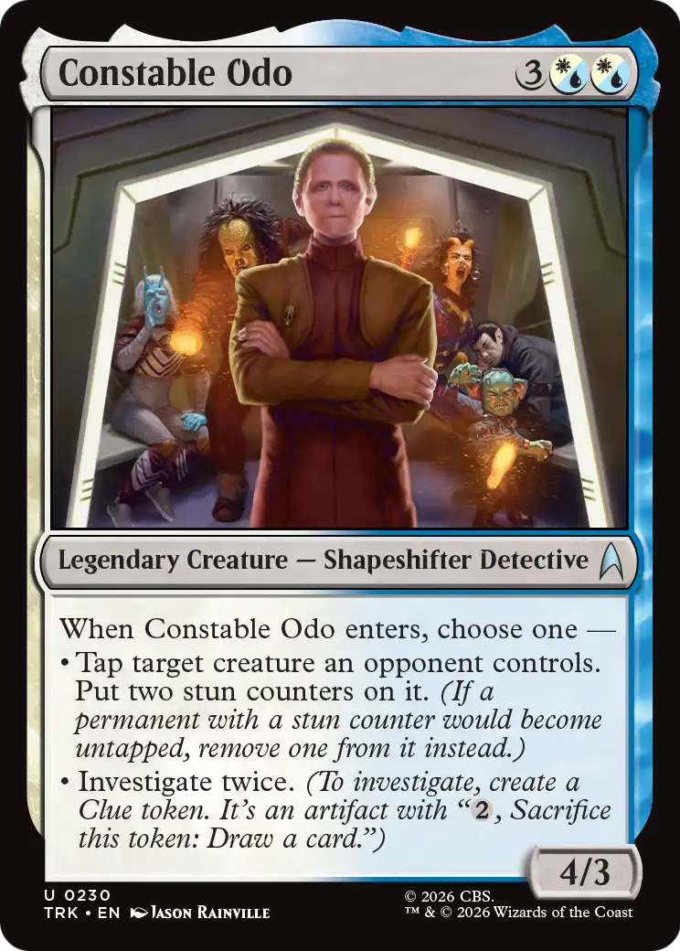 Constable Odo [Star Trek] | Anubis Games and Hobby