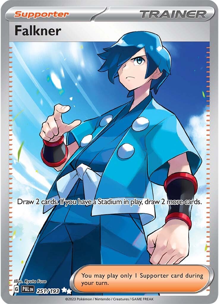 Falkner (251/193) [Scarlet & Violet: Paldea Evolved] | Anubis Games and Hobby