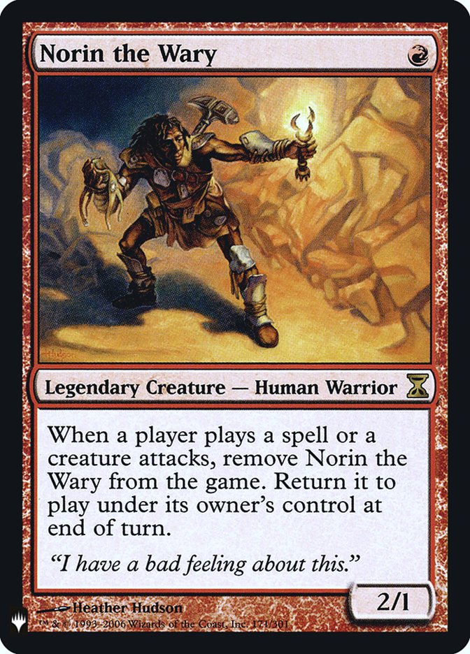 Norin the Wary [Mystery Booster] | Anubis Games and Hobby