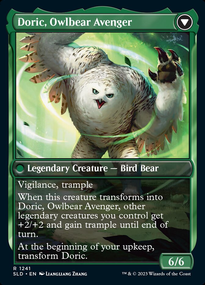 Doric, Nature's Warden // Doric, Owlbear Avenger [Secret Lair Drop Series] | Anubis Games and Hobby