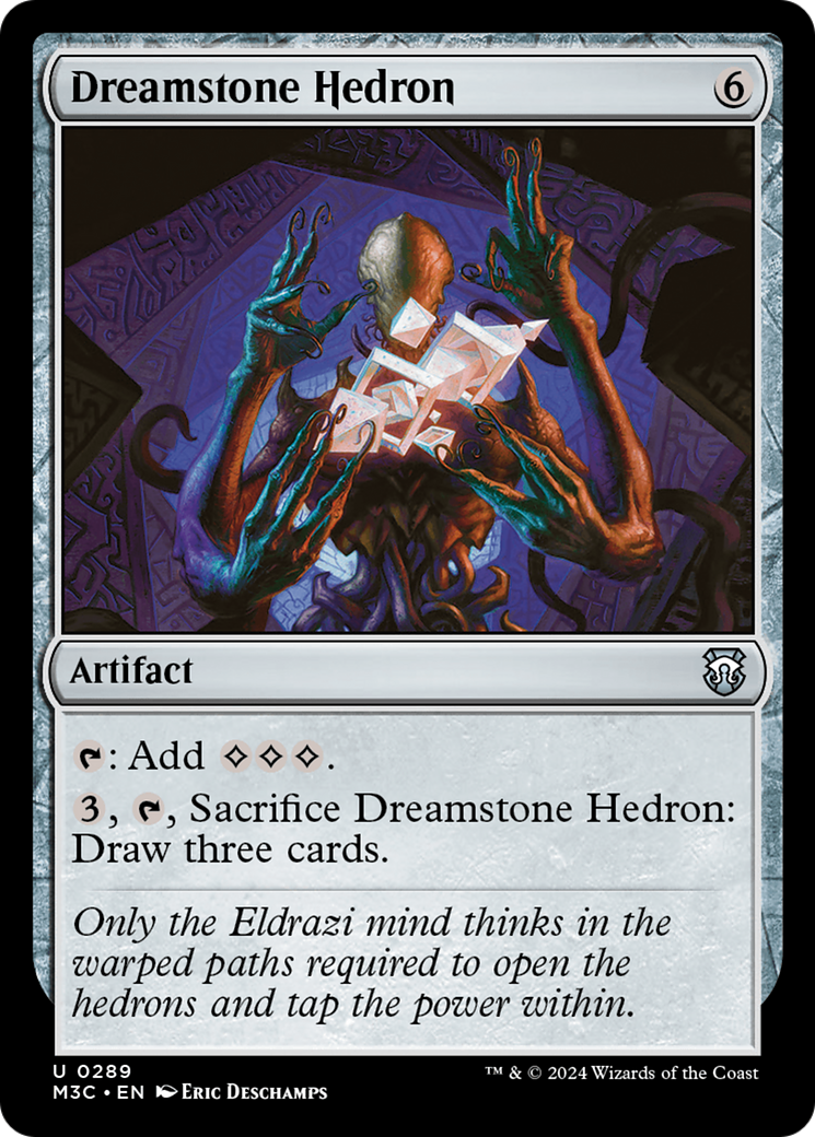 Dreamstone Hedron (Ripple Foil) [Modern Horizons 3 Commander] | Anubis Games and Hobby