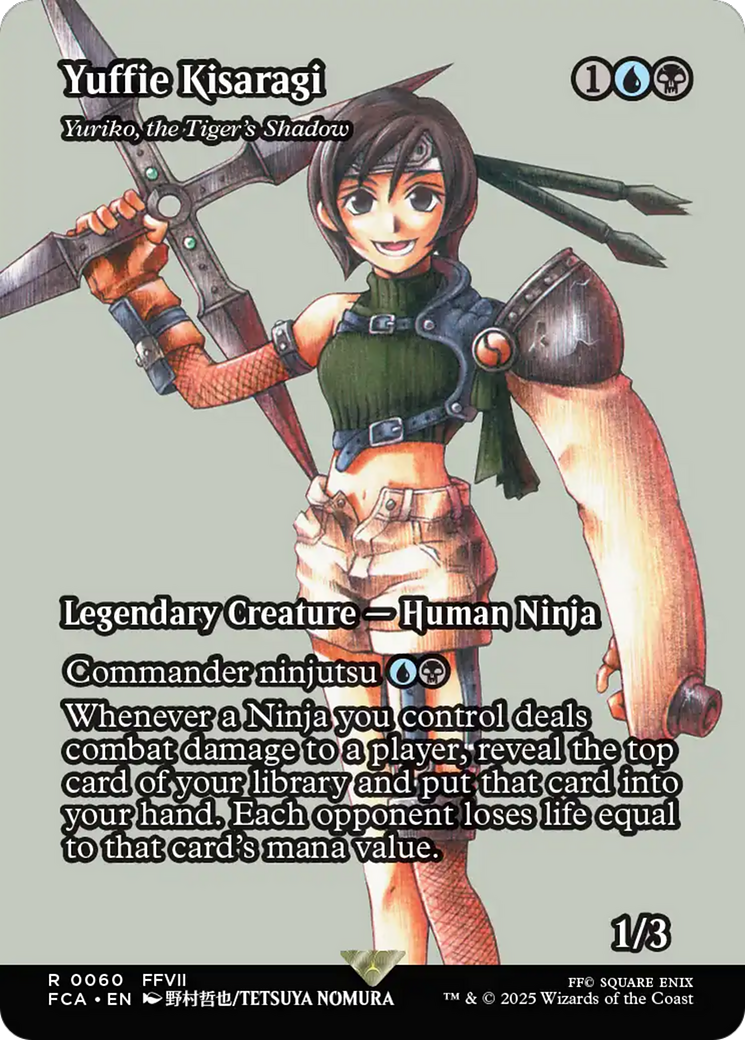 Yuffie Kisaragi - Yuriko, the Tiger's Shadow (Showcase) [FINAL FANTASY : Through the Ages] | Anubis Games and Hobby