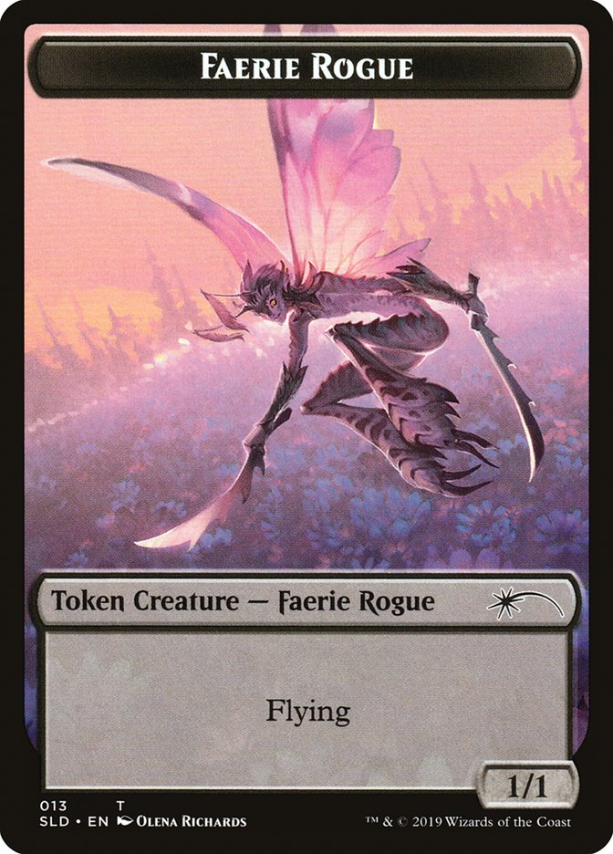 Faerie Rogue Token (013) [Secret Lair Drop Series] | Anubis Games and Hobby