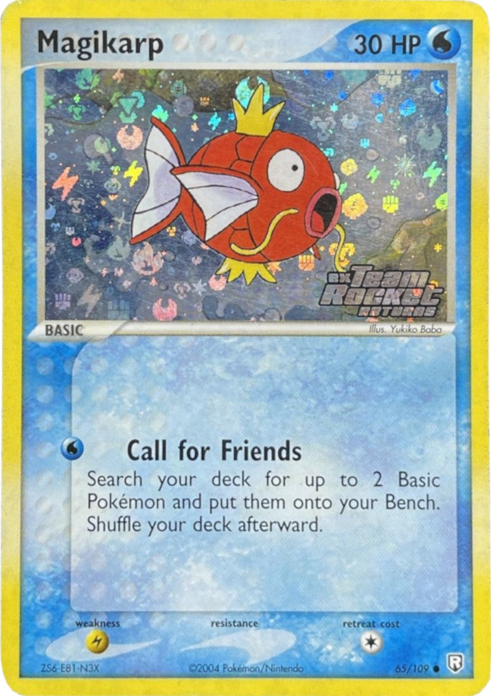 Magikarp (65/109) (Stamped) [EX: Team Rocket Returns] | Anubis Games and Hobby