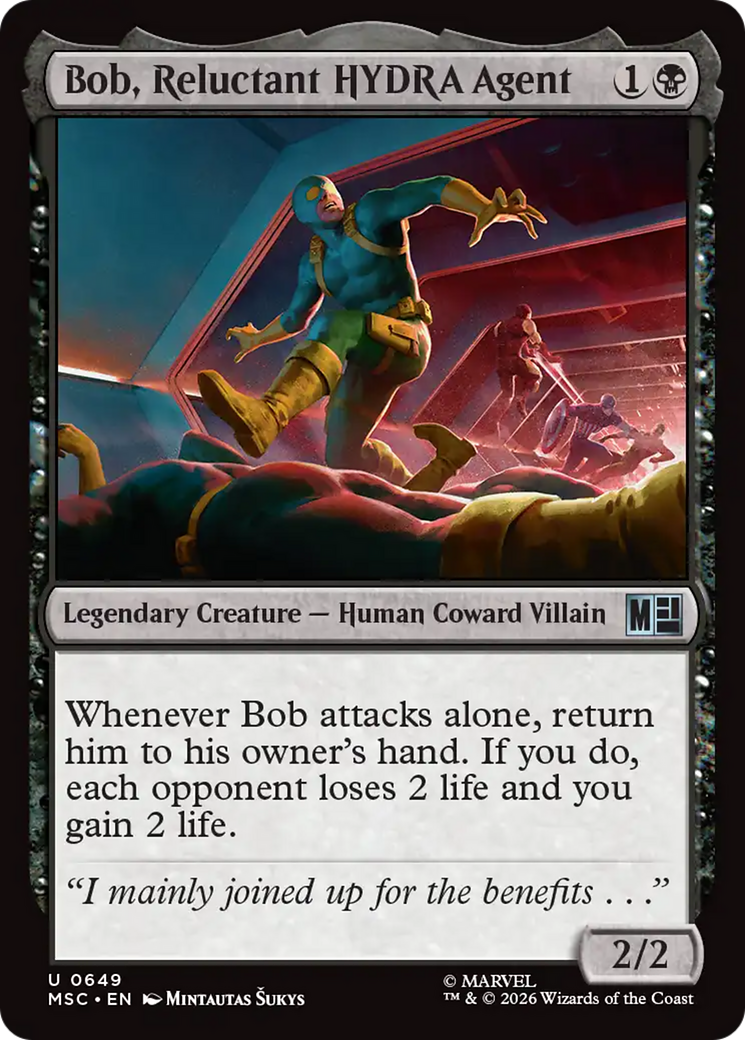Bob, Reluctant HYDRA Agent [Marvel Super Heroes Commander] | Anubis Games and Hobby