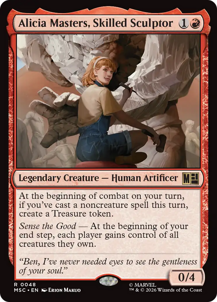 Alicia Masters, Skilled Sculptor [Marvel Super Heroes Commander] | Anubis Games and Hobby