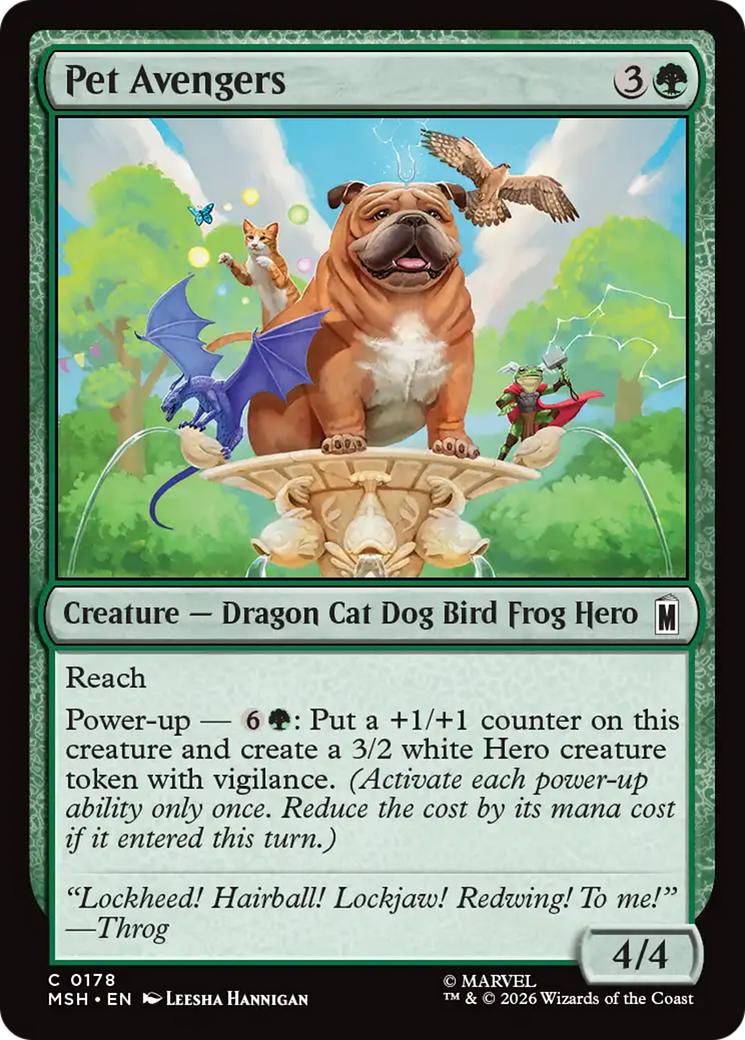 Pet Avengers [Marvel Super Heroes] | Anubis Games and Hobby