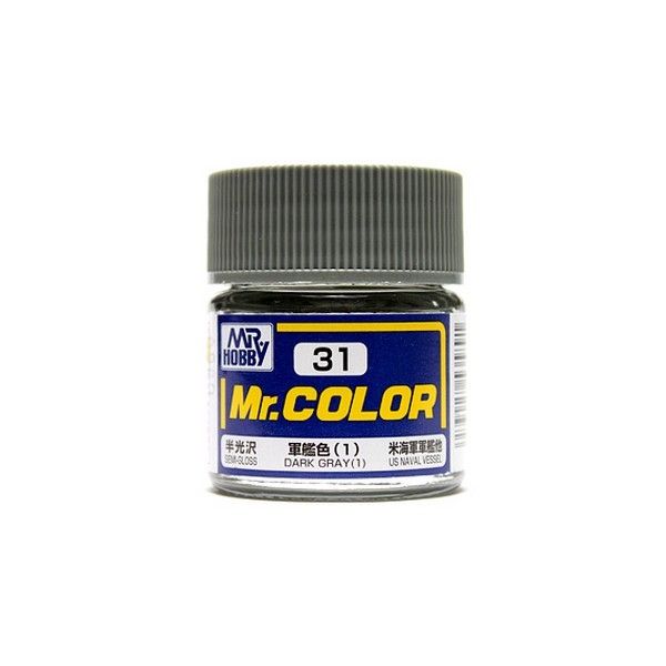 Mr. Color Semi-Gloss Dark Gray | Anubis Games and Hobby