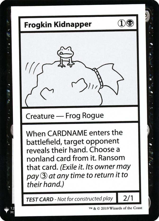 Frogkin Kidnapper [Mystery Booster Playtest Cards] | Anubis Games and Hobby