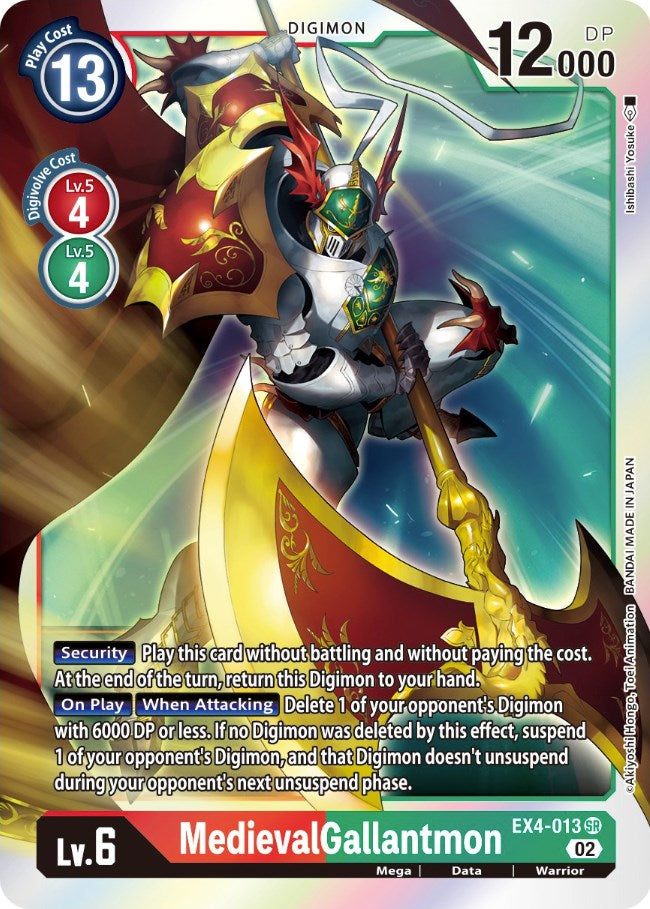 MedievalGallantmon [EX4-013] [Alternative Being Booster] | Anubis Games and Hobby