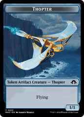 Phyrexian Germ // Thopter Double-Sided Token [Modern Horizons 3 Tokens] | Anubis Games and Hobby