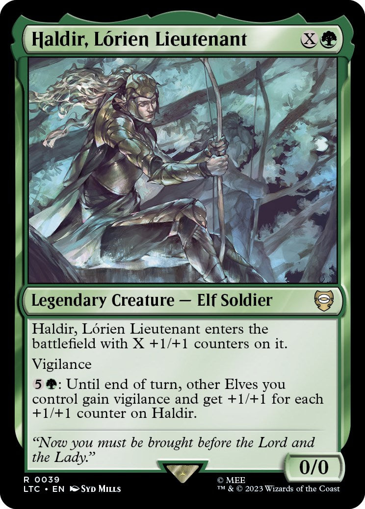 Haldir, Lorien Lieutenant [The Lord of the Rings: Tales of Middle-Earth Commander] | Anubis Games and Hobby