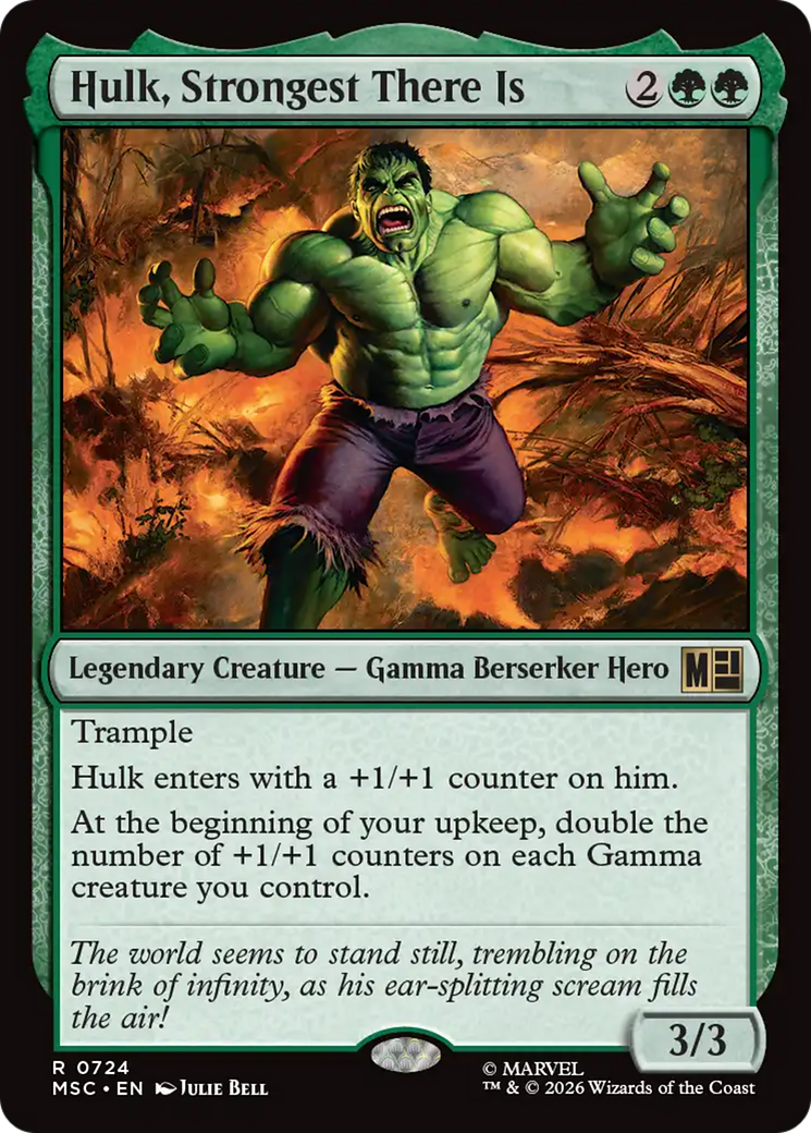Hulk, Strongest There Is [Marvel Super Heroes Commander] | Anubis Games and Hobby