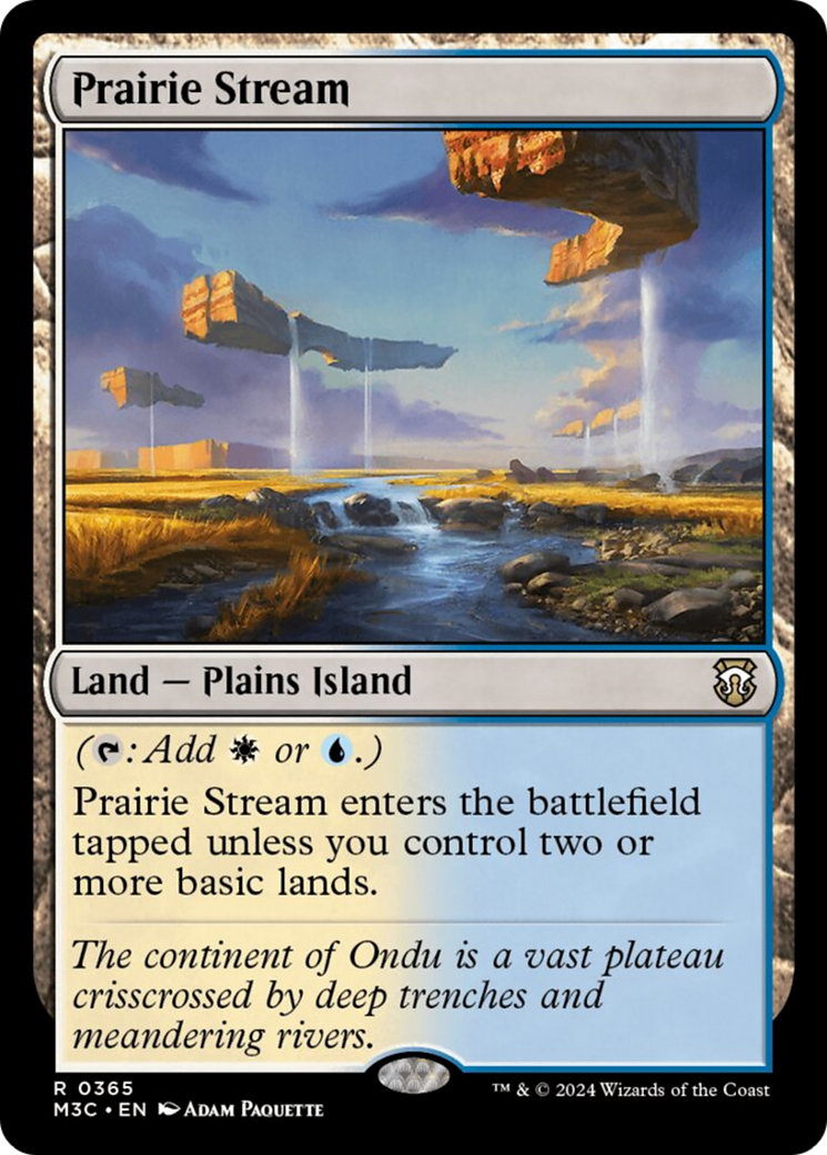 Prairie Stream [Modern Horizons 3 Commander] | Anubis Games and Hobby