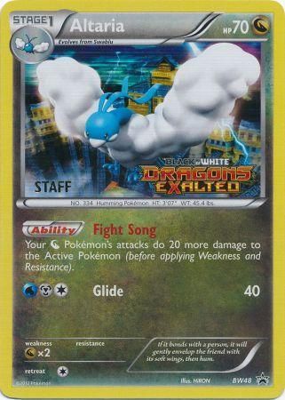 Altaria (BW48) (Staff Prerelease Promo) [Black & White: Black Star Promos] | Anubis Games and Hobby