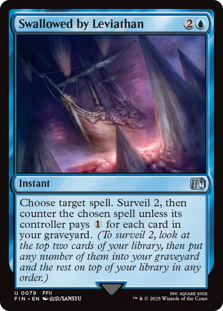 Swallowed by Leviathan [FINAL FANTASY] | Anubis Games and Hobby