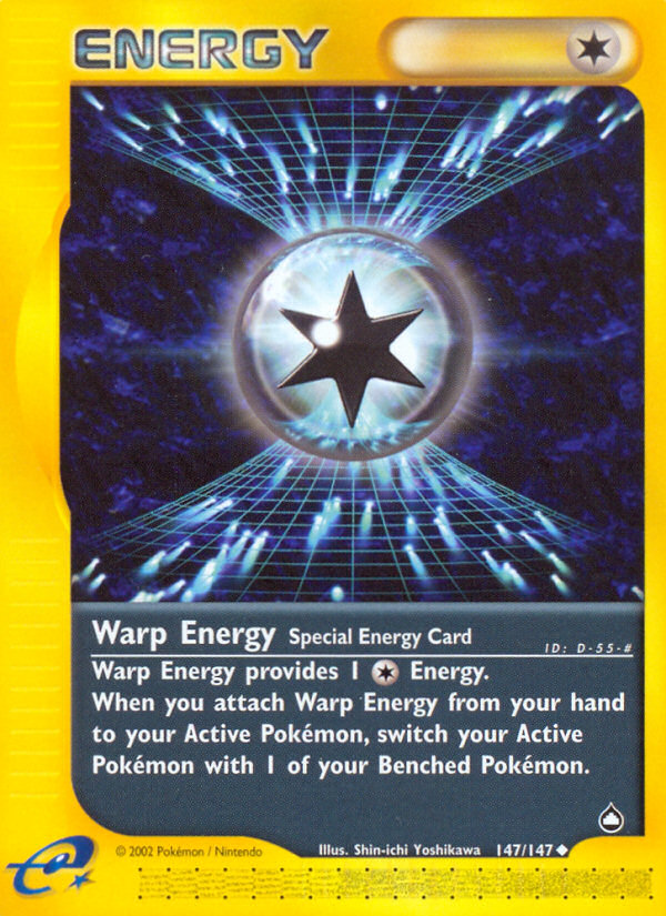 Warp Energy (147/147) [Aquapolis] | Anubis Games and Hobby