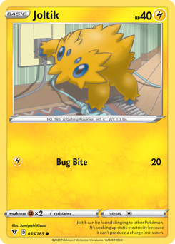 Joltik (055/185) [Sword & Shield: Vivid Voltage] | Anubis Games and Hobby