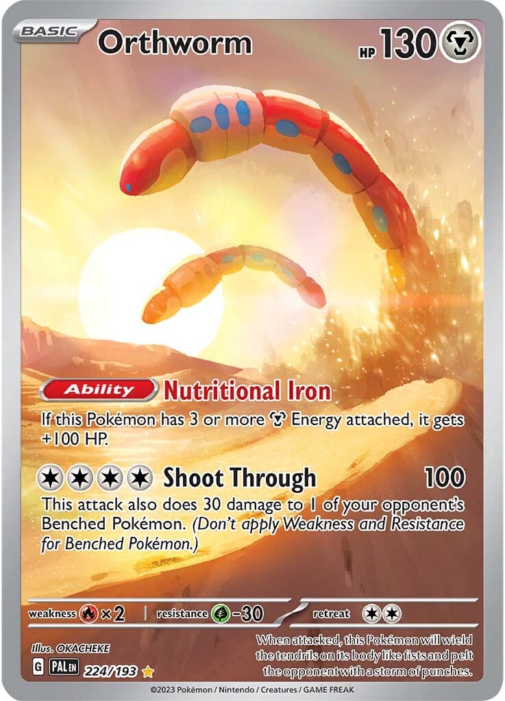 Orthworm (224/193) [Scarlet & Violet: Paldea Evolved] | Anubis Games and Hobby