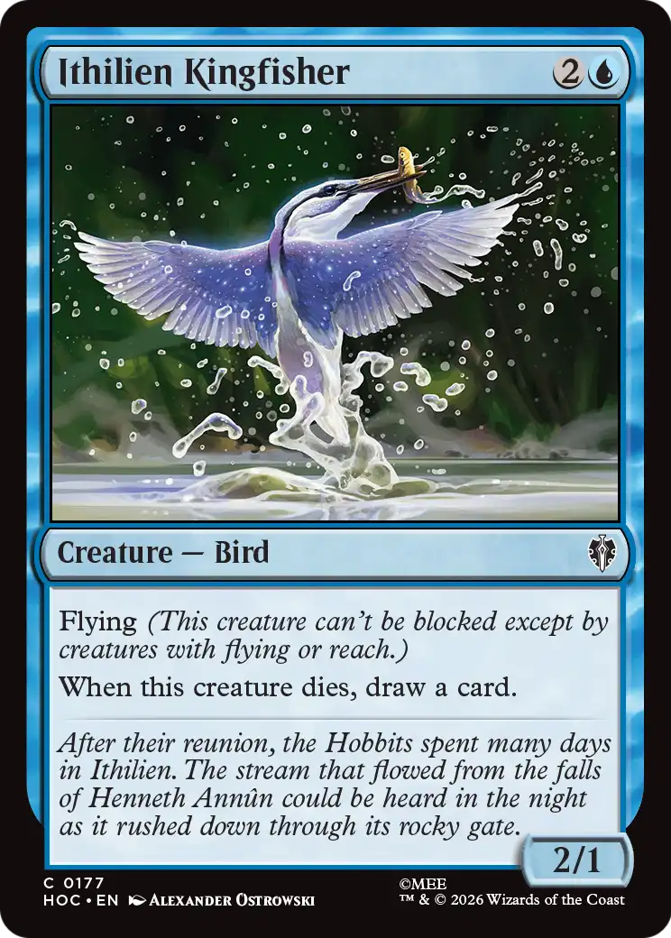 Ithilien Kingfisher [The Hobbit: Eternal-Legal] | Anubis Games and Hobby
