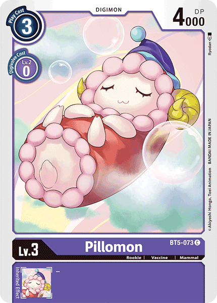 Pillomon [BT5-073] [Battle of Omni] | Anubis Games and Hobby