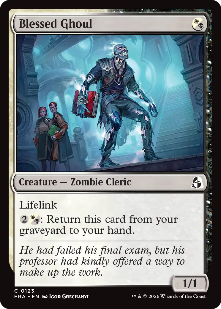 Blessed Ghoul [Reality Fracture] | Anubis Games and Hobby