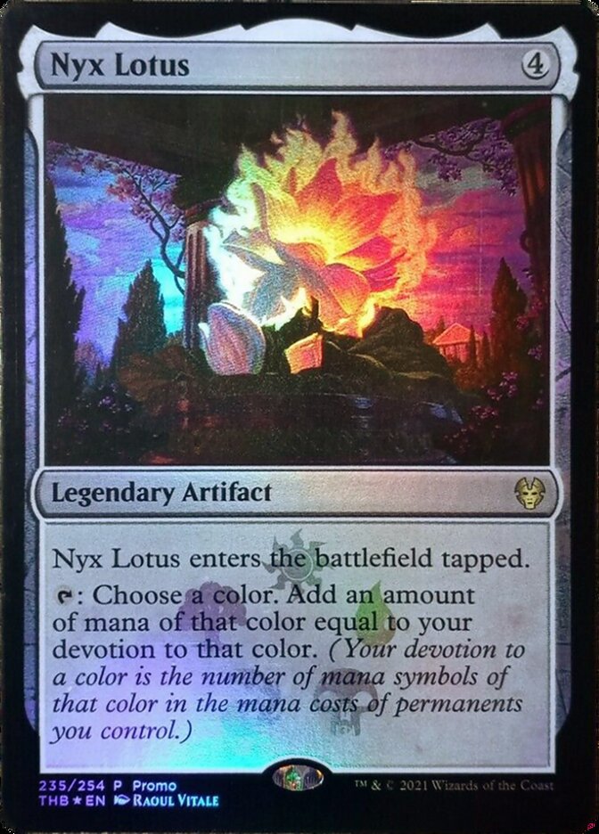 Nyx Lotus [Resale Promos] | Anubis Games and Hobby
