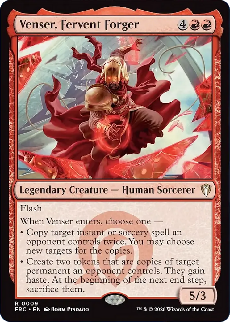Venser, Fervent Forger [Reality Fracture Commander] | Anubis Games and Hobby