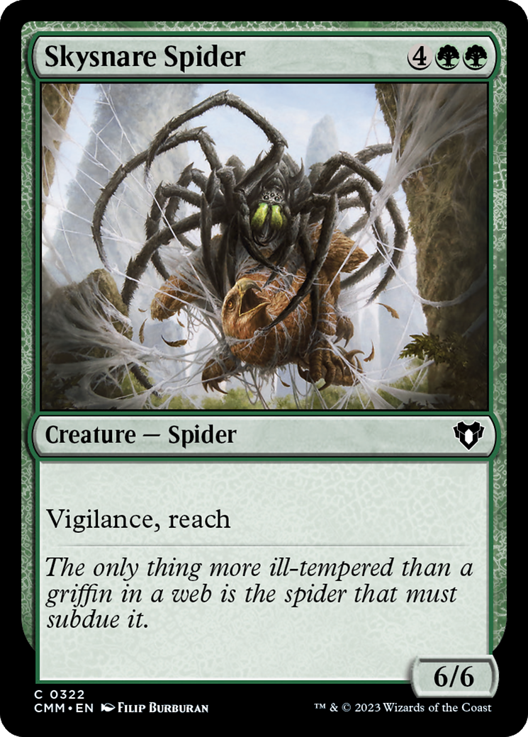 Skysnare Spider [Commander Masters] | Anubis Games and Hobby