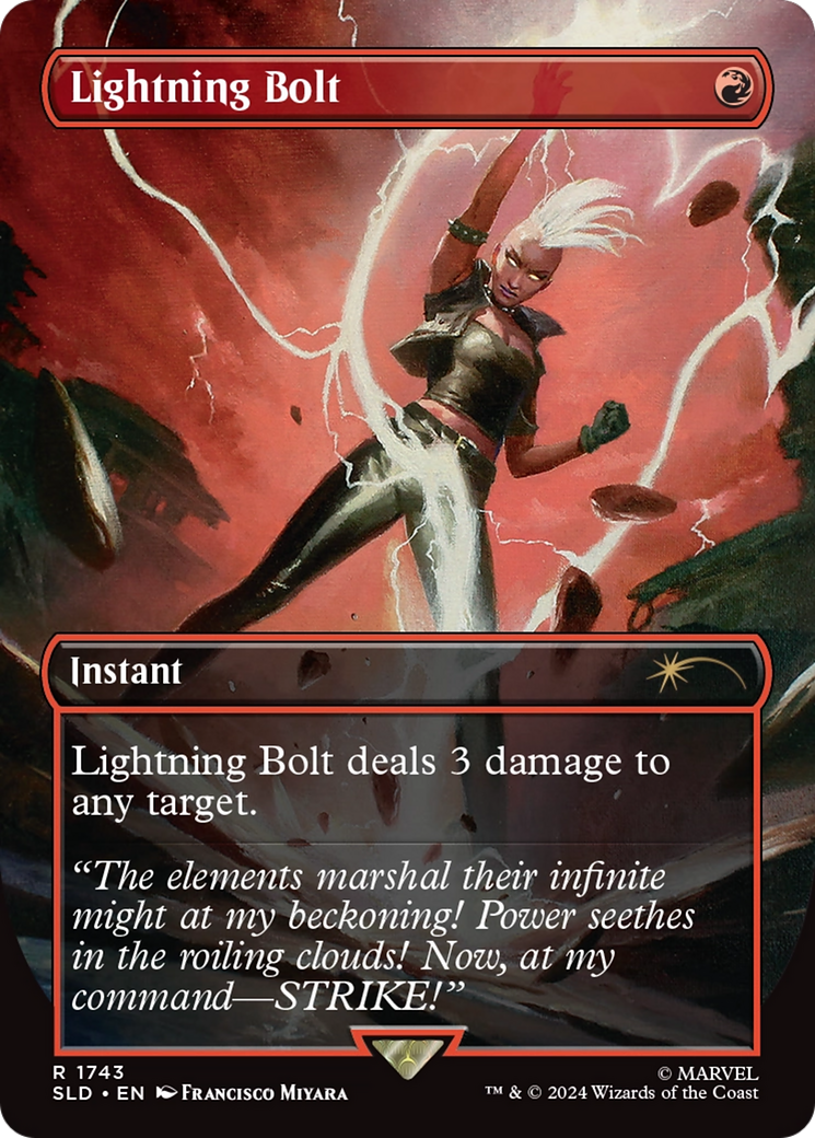 Lightning Bolt (1743) [Secret Lair Drop Series] | Anubis Games and Hobby