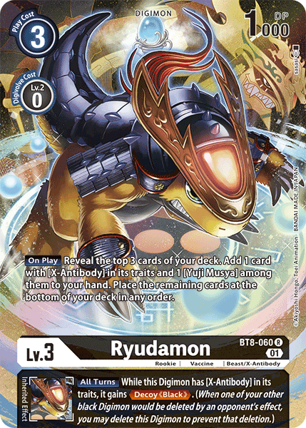 Ryudamon [BT8-060] (Alternate Art) [New Awakening] | Anubis Games and Hobby