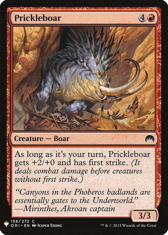 Prickleboar [Mystery Booster] | Anubis Games and Hobby