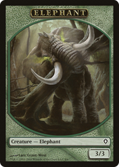 Angel // Elephant Double-Sided Token [Marvel Super Heroes Commander Tokens] | Anubis Games and Hobby