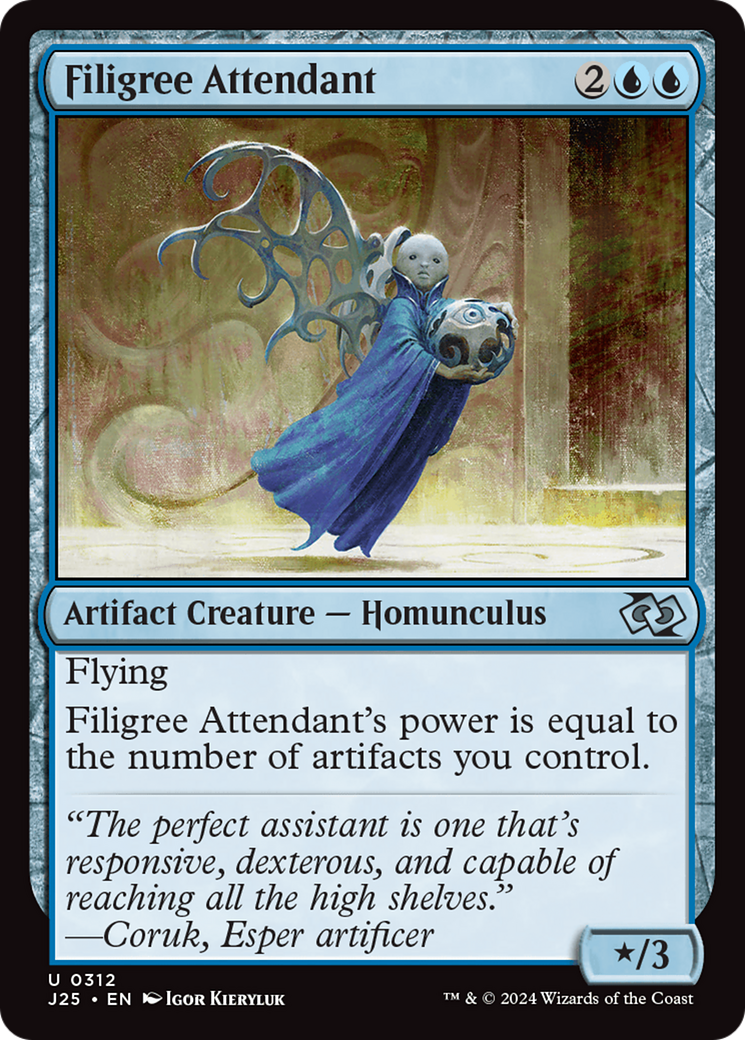 Filigree Attendant [Foundations Jumpstart] | Anubis Games and Hobby