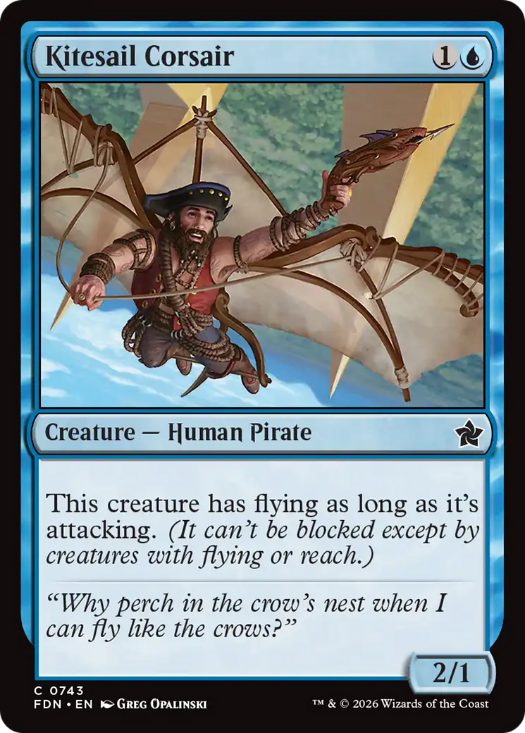 Kitesail Corsair (0743) [Foundations] | Anubis Games and Hobby