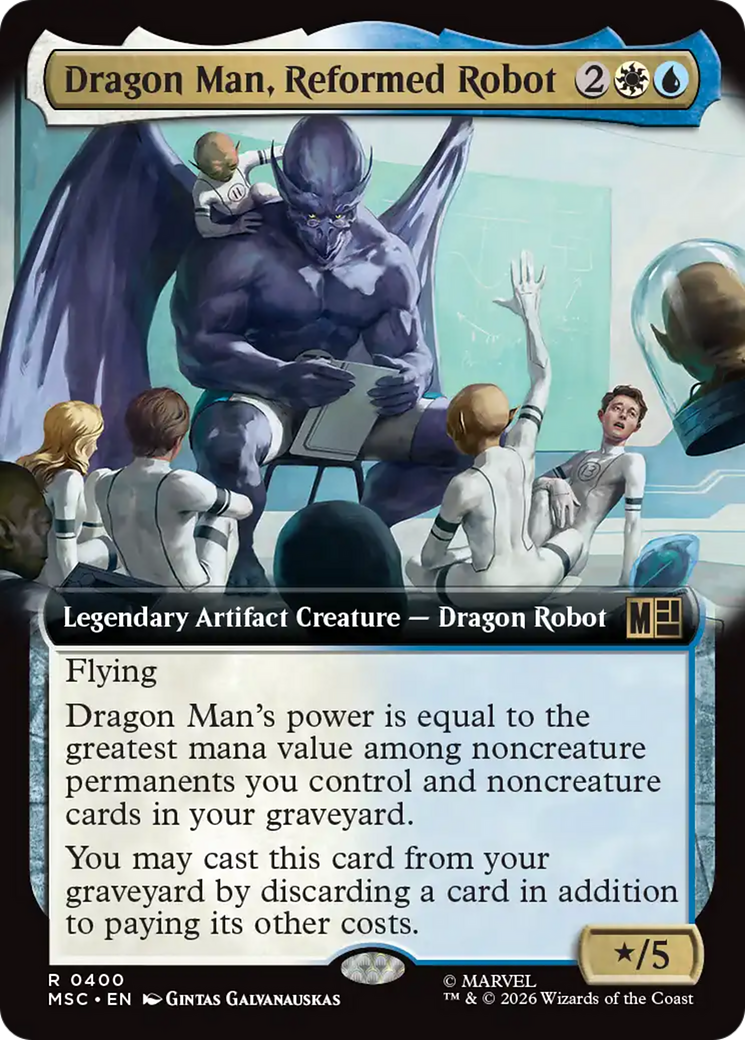 Dragon Man, Reformed Robot (Extended Art) [Marvel Super Heroes Commander] | Anubis Games and Hobby
