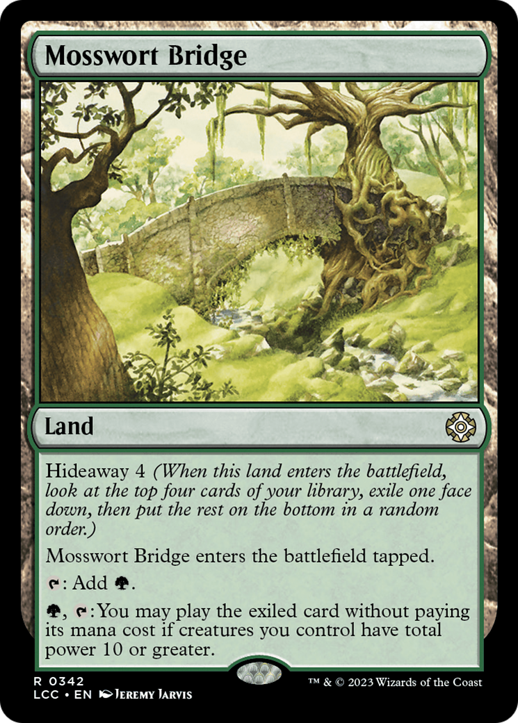 Mosswort Bridge [The Lost Caverns of Ixalan Commander] | Anubis Games and Hobby