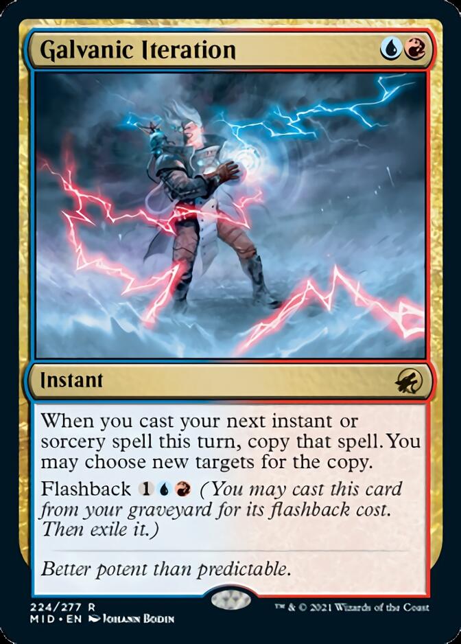 Galvanic Iteration [Innistrad: Midnight Hunt] | Anubis Games and Hobby