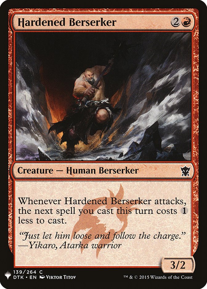 Hardened Berserker [Mystery Booster] | Anubis Games and Hobby