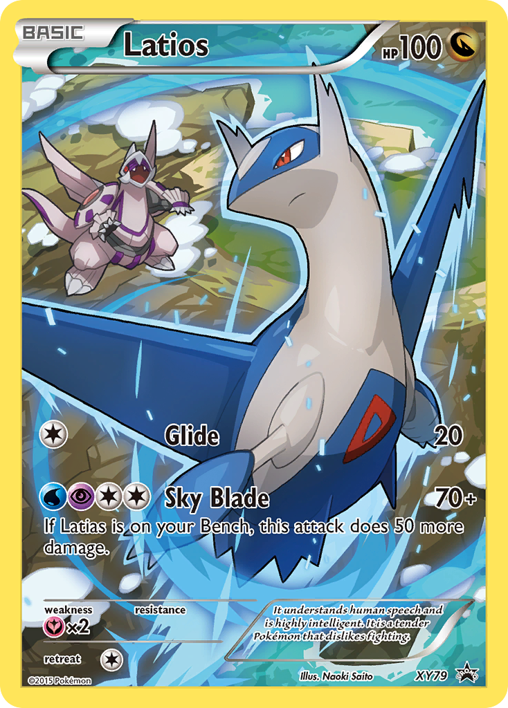 Latios (XY79) (Full Art Promo) [XY: Black Star Promos] | Anubis Games and Hobby