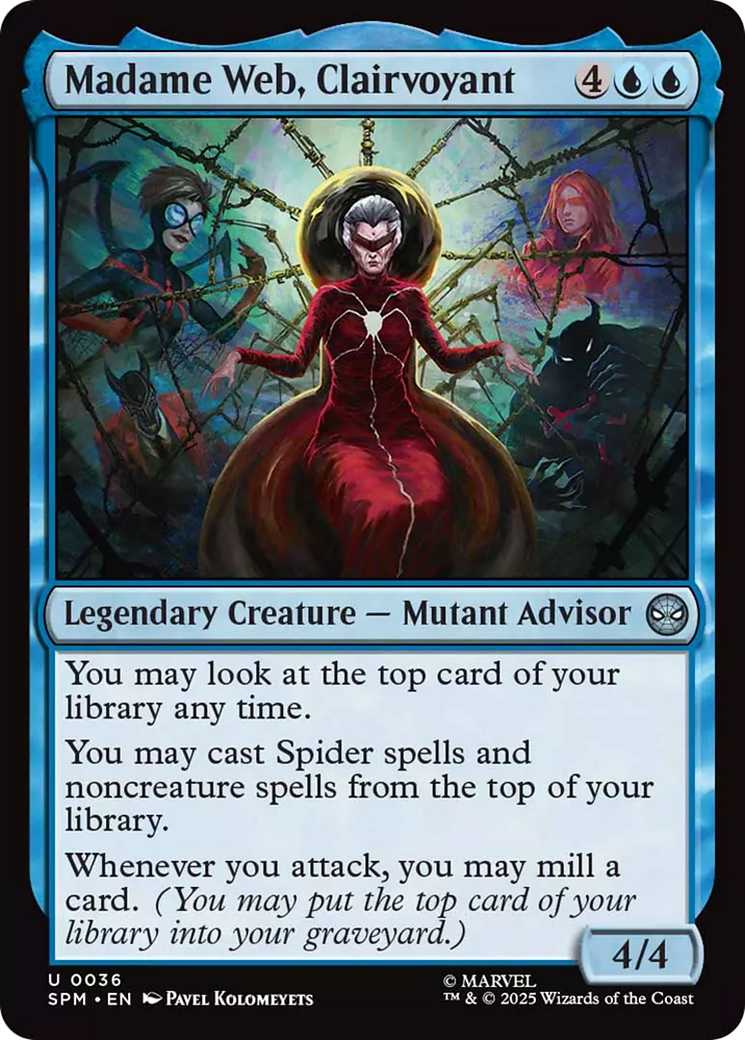 Madame Web, Clairvoyant [Marvel's Spider-Man] | Anubis Games and Hobby