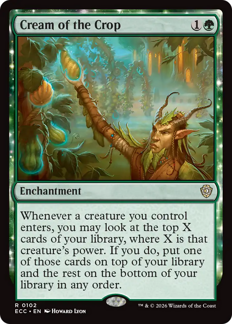 Cream of the Crop [Lorwyn Eclipsed Commander] | Anubis Games and Hobby