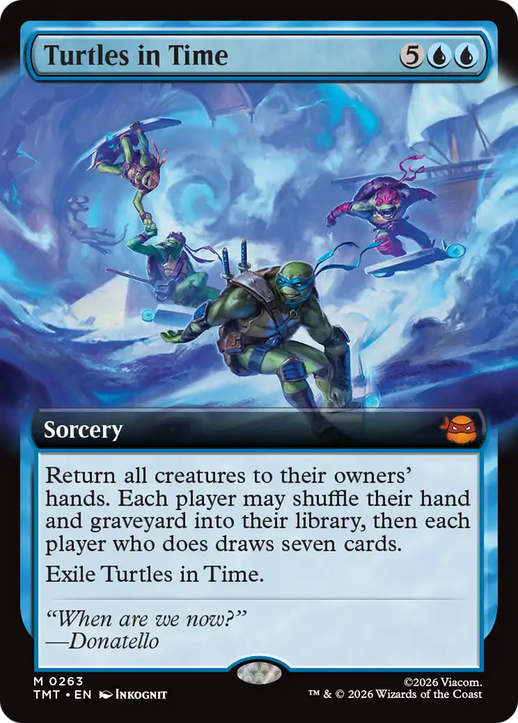 Turtles in Time (Extended Art) [Teenage Mutant Ninja Turtles] | Anubis Games and Hobby