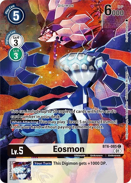 Eosmon [BT6-085] (Alternate Art) [Dimensional Phase] | Anubis Games and Hobby