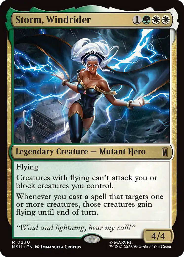 Storm, Windrider [Marvel Super Heroes] | Anubis Games and Hobby