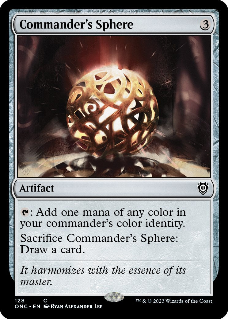 Commander's Sphere [Phyrexia: All Will Be One Commander] | Anubis Games and Hobby